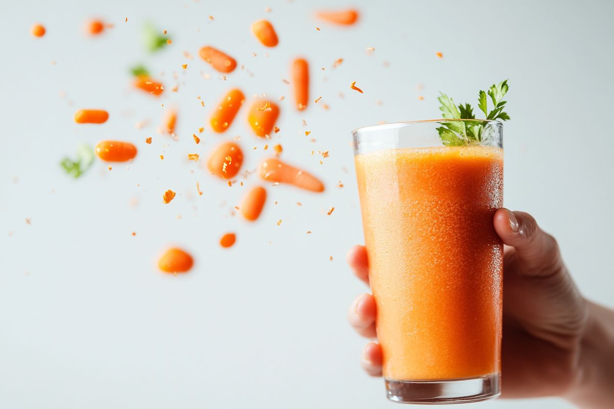 Smoothie Orange-Carotte Énergétique