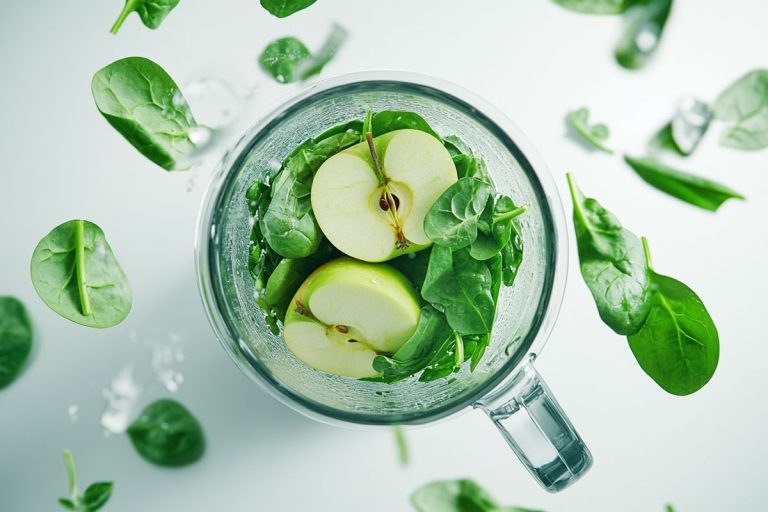 Smoothie Pomme-Épinards Revitalisant