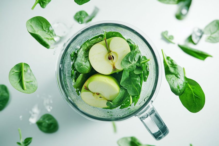 Smoothie Pomme-Épinards Revitalisant